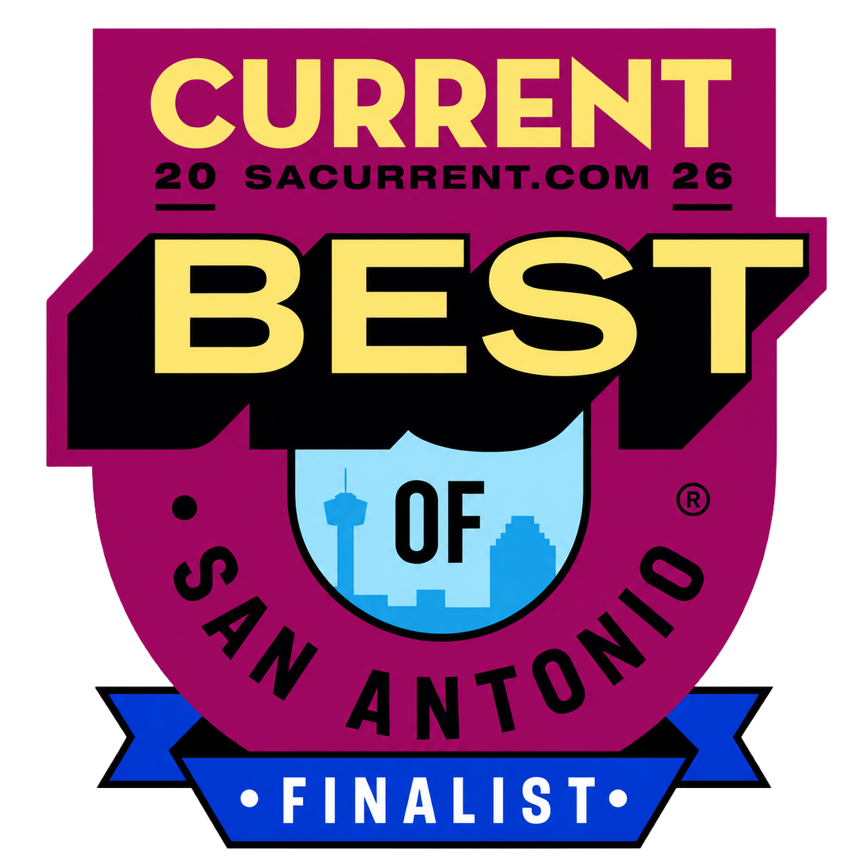 current best of SA finalist badge 2026