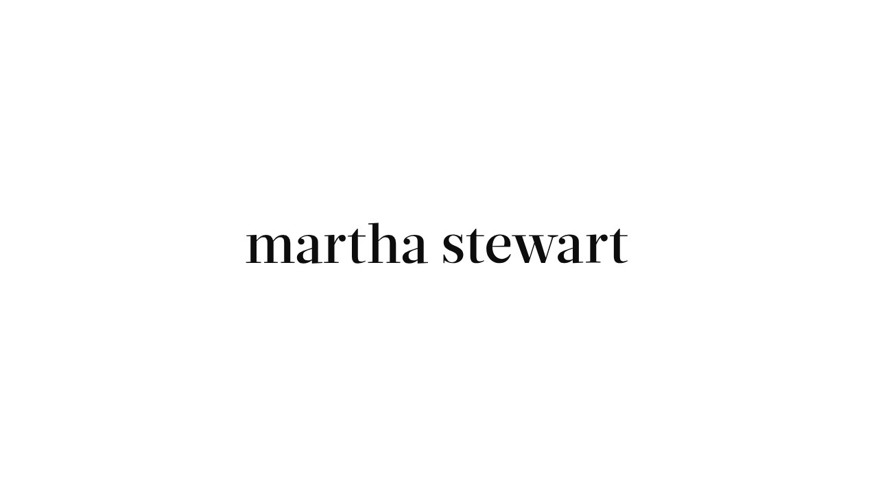 Martha Stewart logo - Reliant Plumbing featured in Martha Stewart