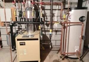 water heater in basement